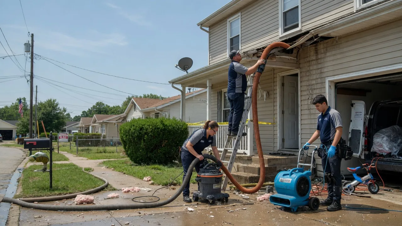 Water Damage Restoration in Lamar, MO near me